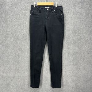 Express Skinny‎ jeans womens 2 Black Low Rise stretch 5 pockets